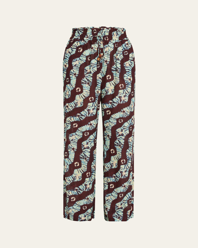 Vanessa Printed Drawstring Pants